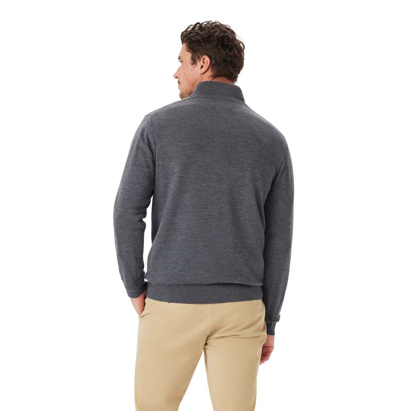 R.M. Williams Ernest 1/4 Zip Merino Knit image number 1